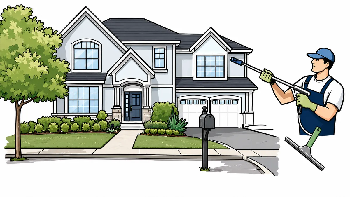 Adapt Property Preservation exterior cleaning and property care image