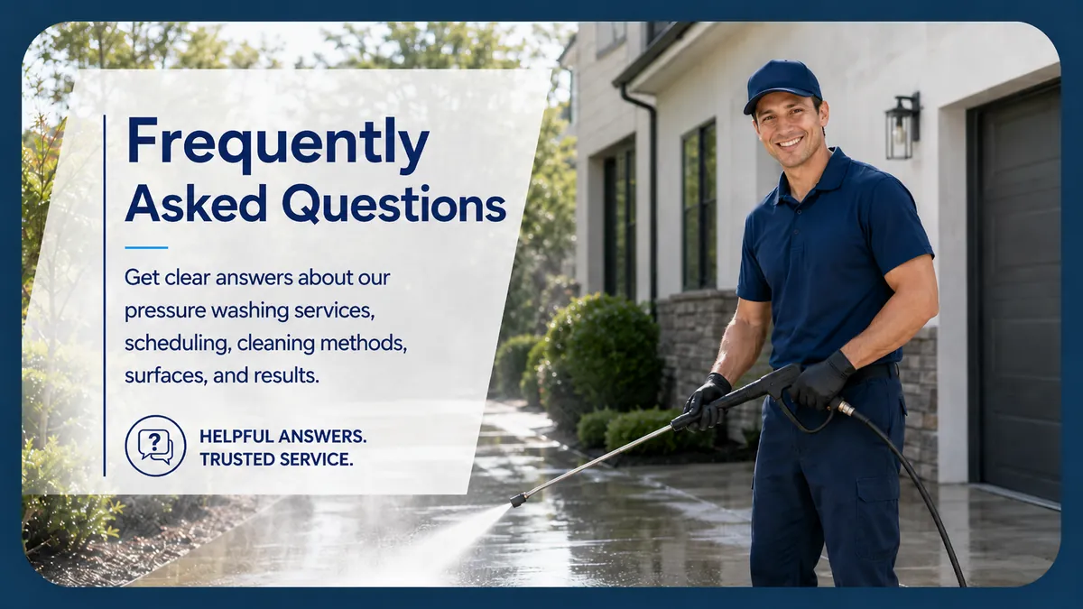 Professional pressure washing service from Adept Property Preservation
